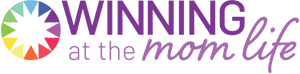 Winning at the mom life logo