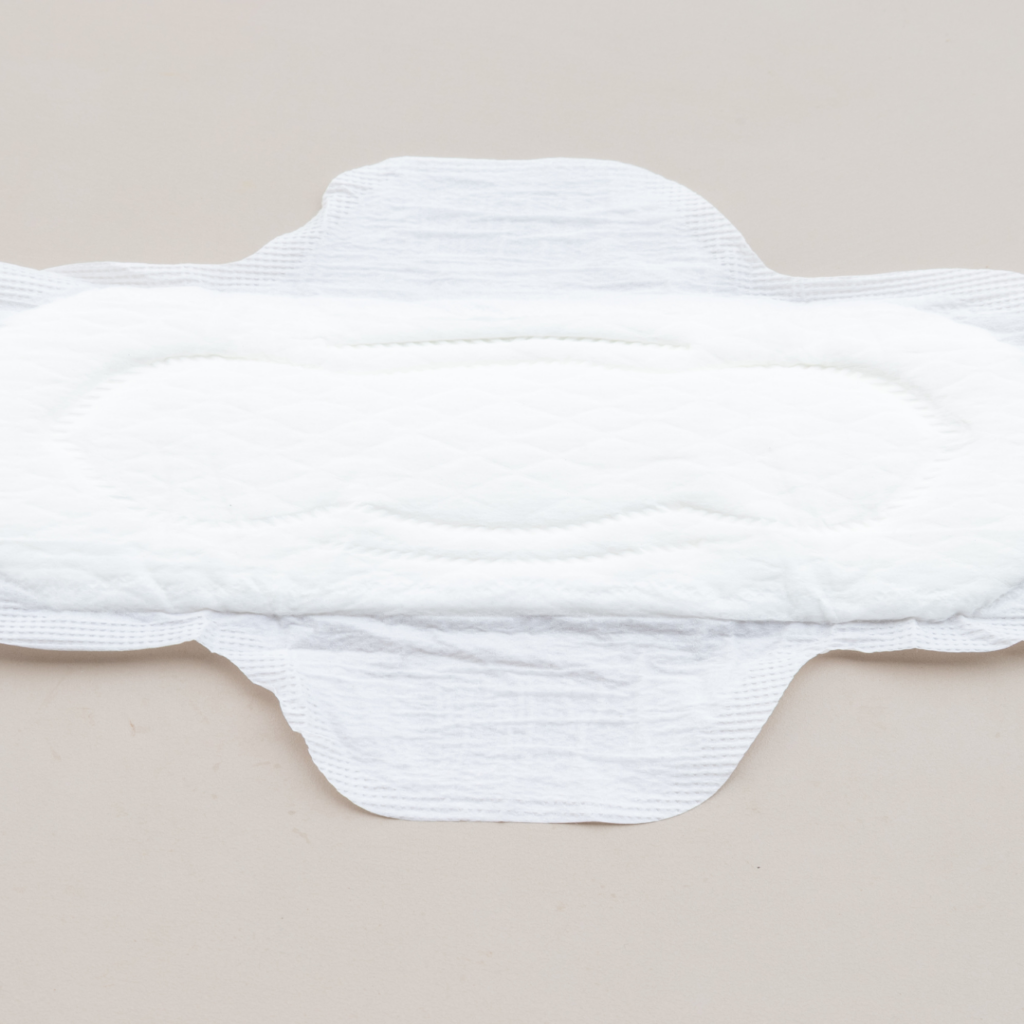 Image of a sanitary pad some people may use when they have bloody show 